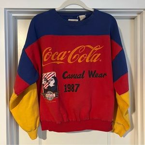 Vintage 1980’s coca-cola crewneck sweatshirt